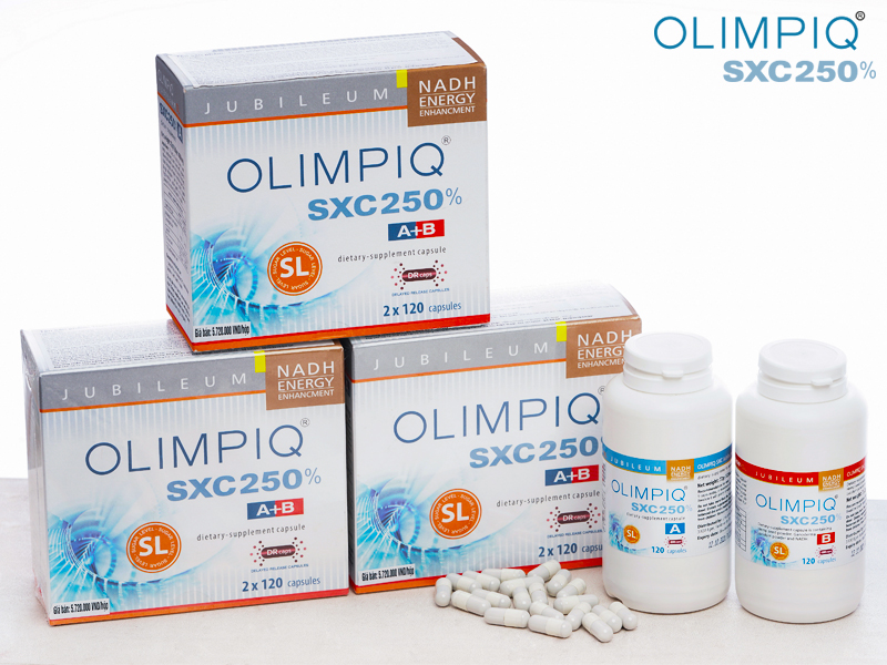 Olimpiq SXC 250 SL giúp tăng sinh tế bào gốc nội sinh lên đến 2.5 lần